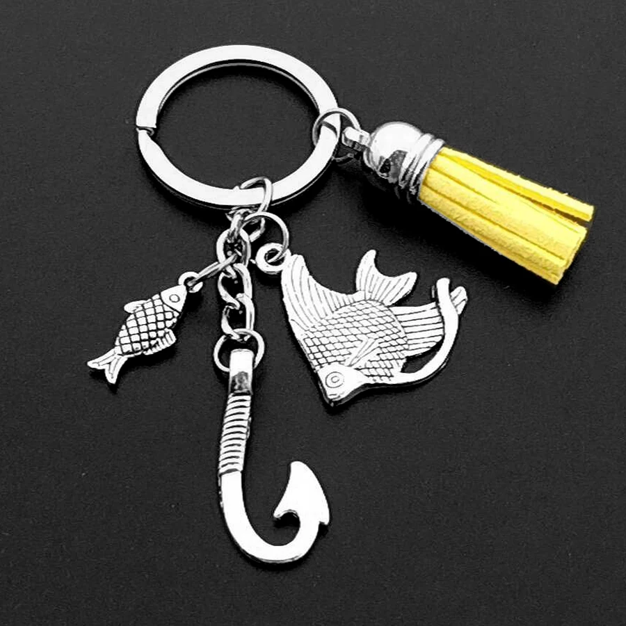 Key Chain Keychain Jewelry, Fishing Hook Key Chain