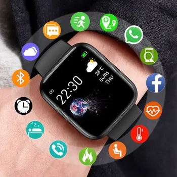 

Sport Smart Watch Men Women Smartwatch For Android IOS Electronics Smart Clock Fitness Tracker Full Touch Bluetooth Smart-watch