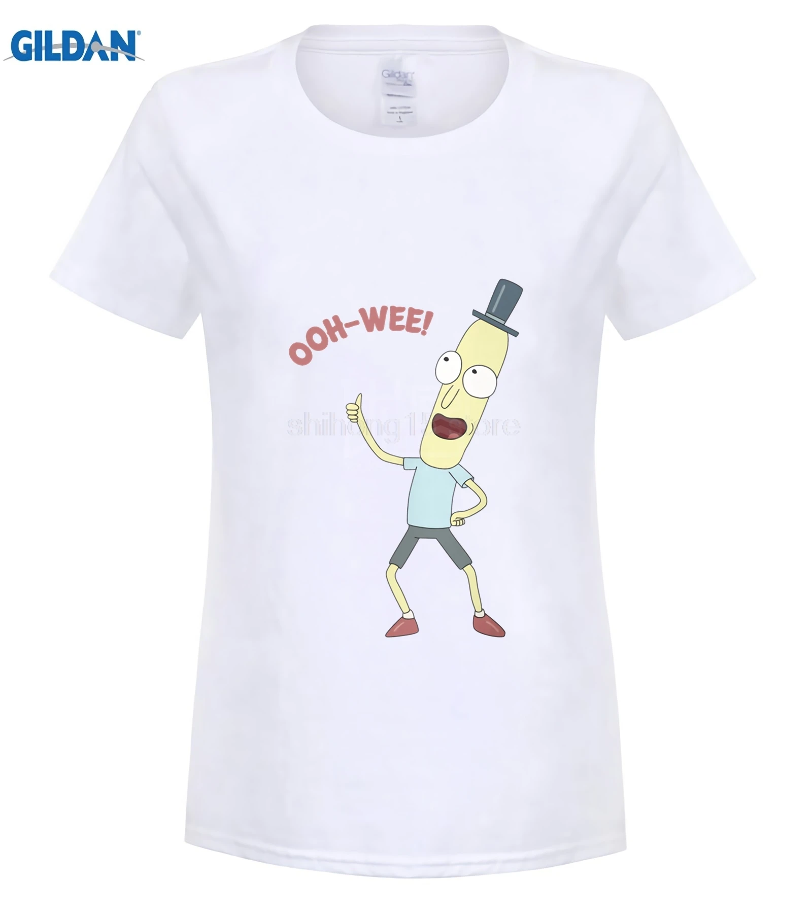 Г-н Poopybutthole Ох-Ви! Мужская футболка, размер S-3XL, короткий рукав, круглый вырез, хлопок, футболки, топы, летние футболки, хлопок - Цвет: women white