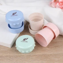 130 мл дорожная чашка, силиконовая Выдвижная складная чашка, телескопические складные кофейные чашки для спорта на открытом воздухе, чашка для воды, здоровая