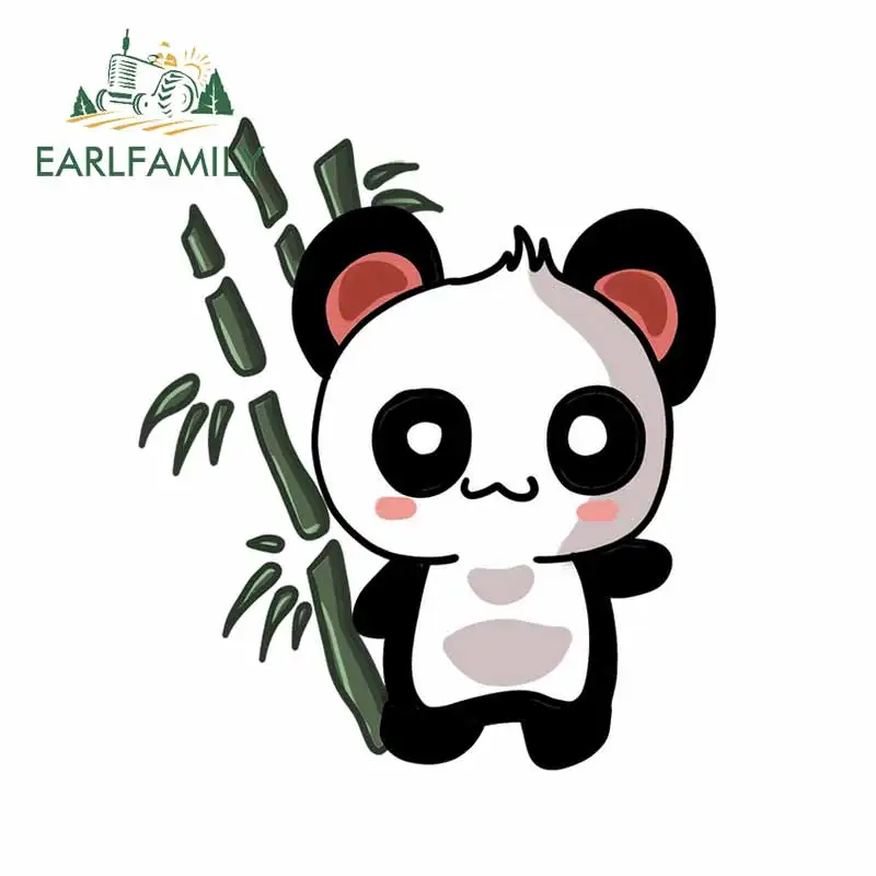 Earlfamily 13cm X 11 5cm For Cute Tare Panda Anime Funny Car Earlfamily 13cm X 11 5cm For Cute Tare Panda Anime Funny Car