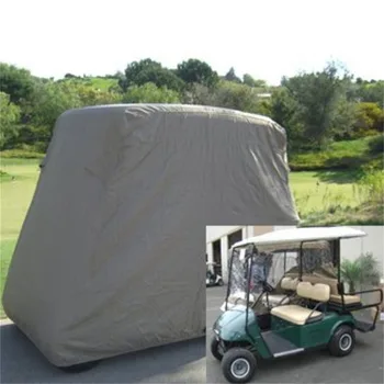 

New Golf Cart Storage Cover for 4 Passengers Car Club Zipper Car Detector Golf Cart Storage Waterproof Cover For EZ Go Club Car
