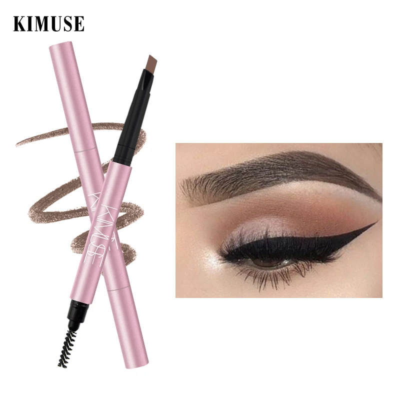 Карандаш для бровей KIMUSE водостойкая косметика татуажа черного и коричневого