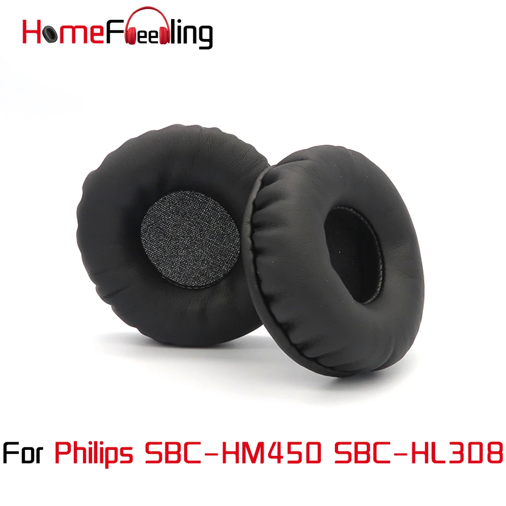 

Homefeeling Ear Pads For Philips SBC HL308 HM450 Earpads Round Universal Leahter Repalcement Parts Ear Cushions