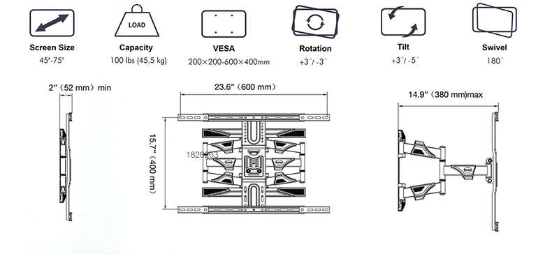 com painel plano de led, tela full