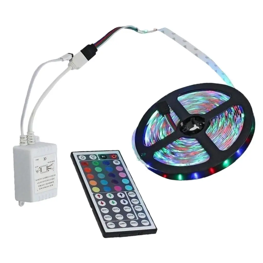 DC 12V 4 8 W 3m светодиодный светильник с полосками SMD 3528 RGB дистанционным