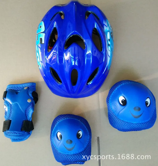 US $12.92 Children Roller Skating Unicycle Wheel Balance Car Scooter Palm Elbow Guard Protection Knee Combina