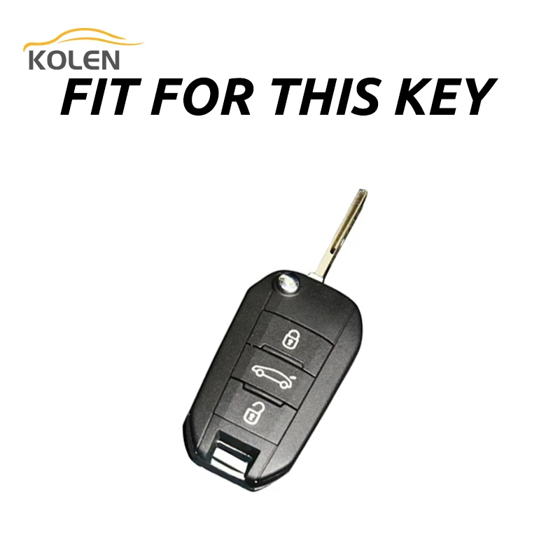Car Key Shell Key Case Cover TPU Car Remote Key Case Cover Shell Fob For Peugeot 208 2008 308 3008 408 508 107 301 Citroen C4 CACTUS C5 DS4 DS5 Accessories