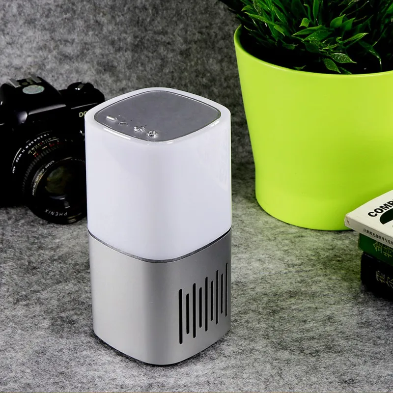 Convenient Night Light Bluetooth Speaker Touch Control Dimmable Bedside Lamp FM Radio