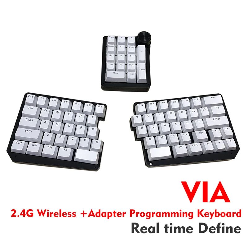 VIA Real time define keyboard Macropad New Programming Mechanical