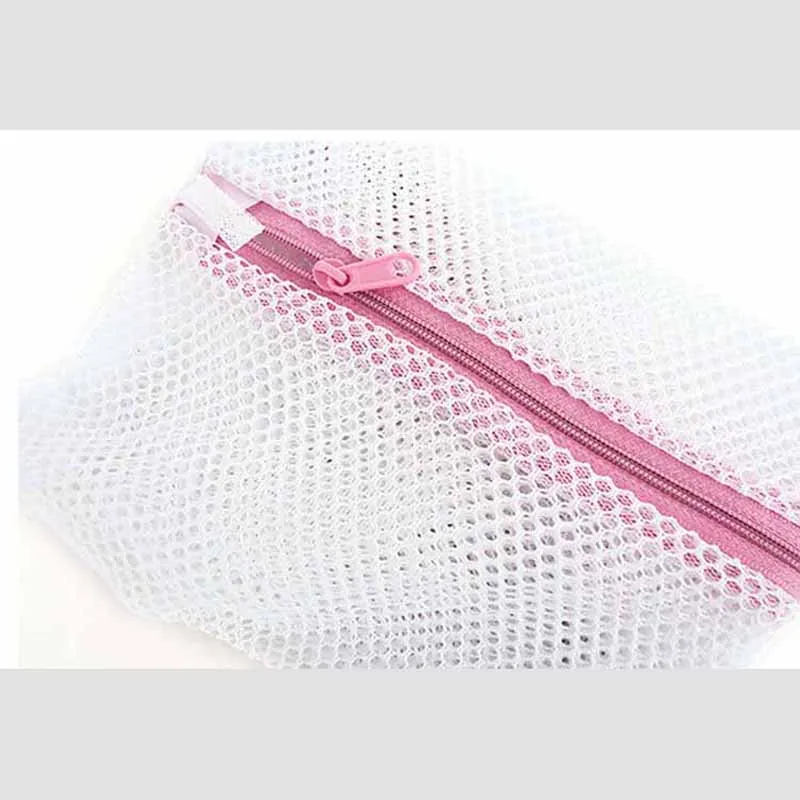 1PCS Laundry 3 Size Clothes Washing Machine Bag Laundry Bra Aid Lingerie Mesh Net Wash Bag Pouch Basket Femme