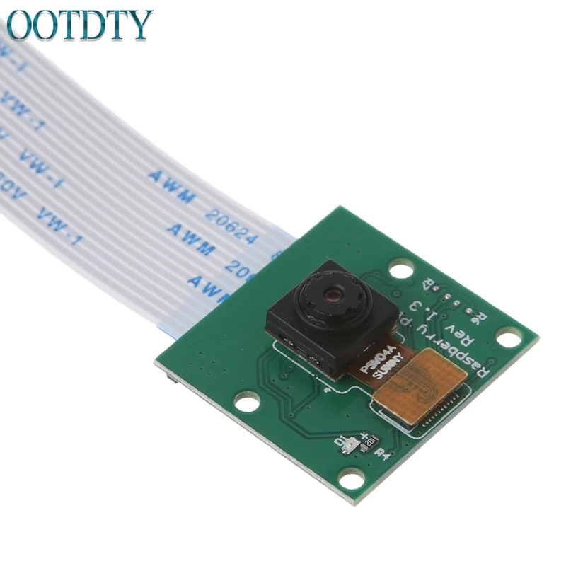 5MP модуль камеры гибкий кабель веб-камера видео 1080/720p для Raspberry Pi 2/3/Модель B