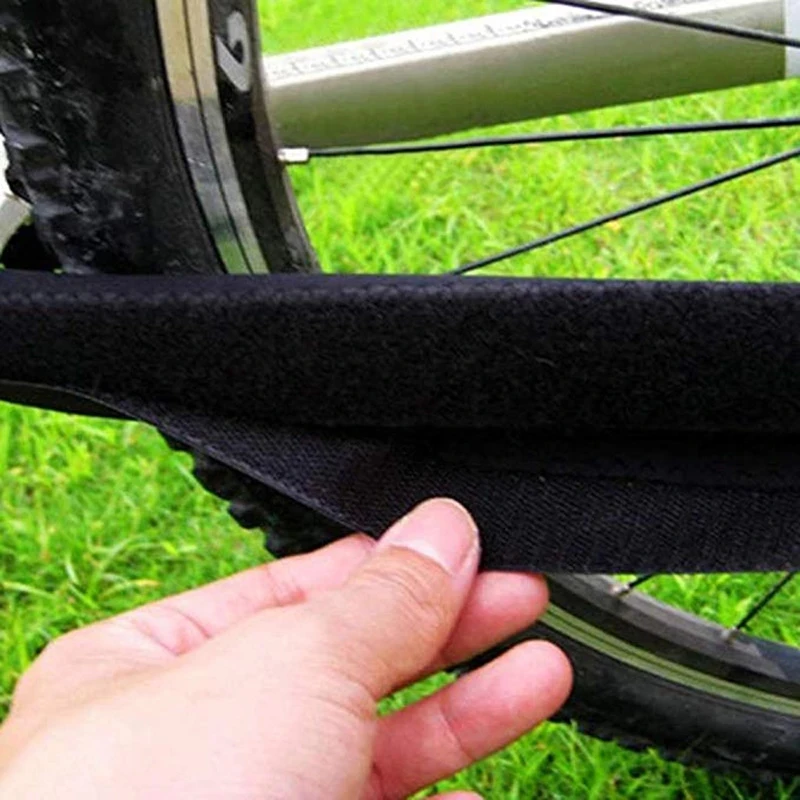 Lot De 2 Protections De Chaîne De Vélo | Autocollant Anti-rayures Pour Cadre | Compatible VTT, Route, Ville - 5
