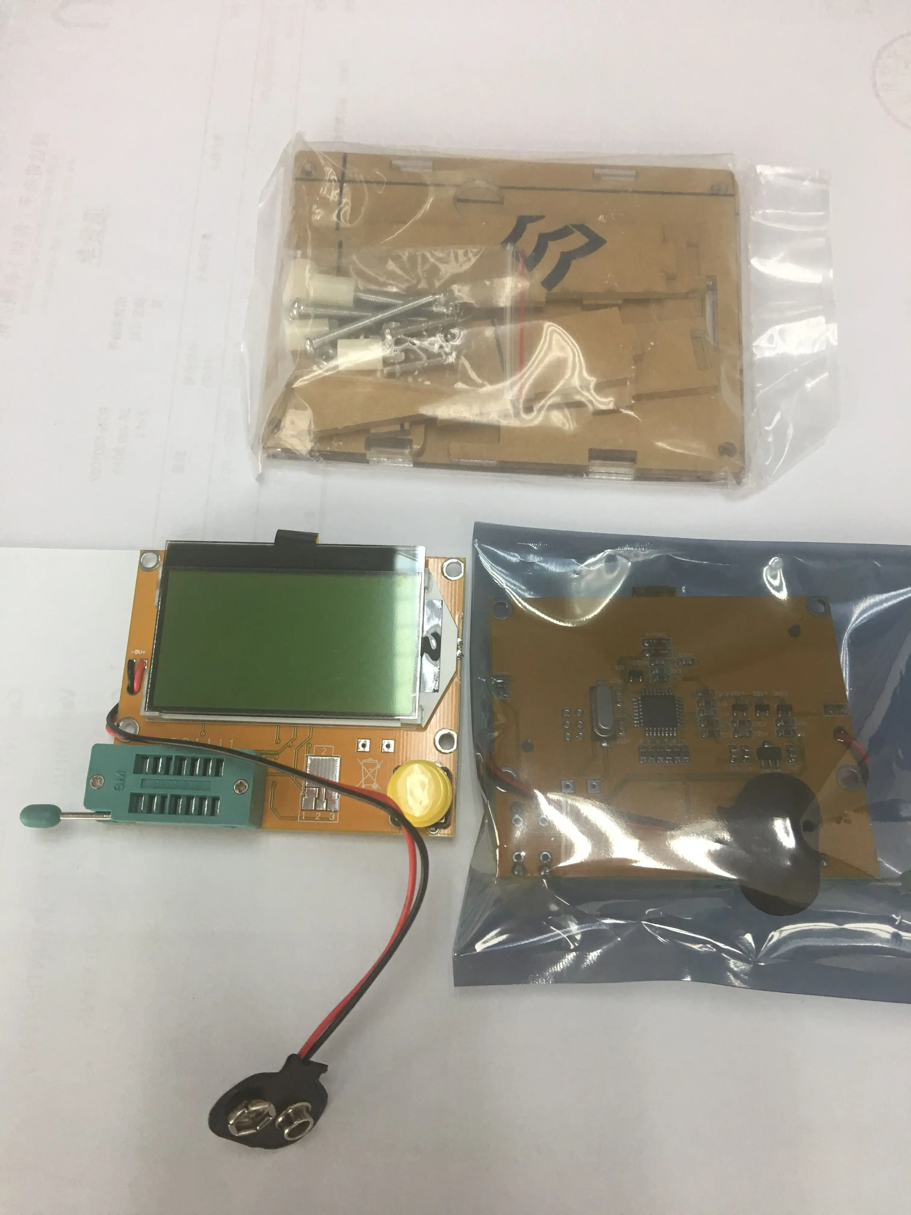 LCR-T4 12864LCD Графический транзисторный тестер