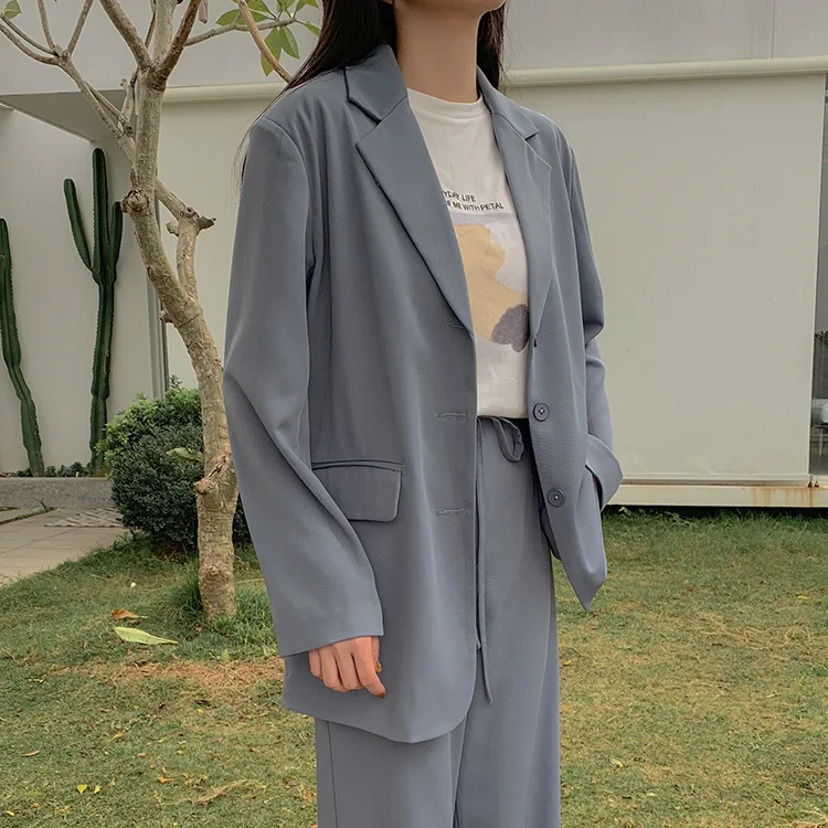 

[Congye] 2019 Spring New Style Small Suit Korean-style Versatile Loose-Fit Leisure Suit Coat Women's 66788