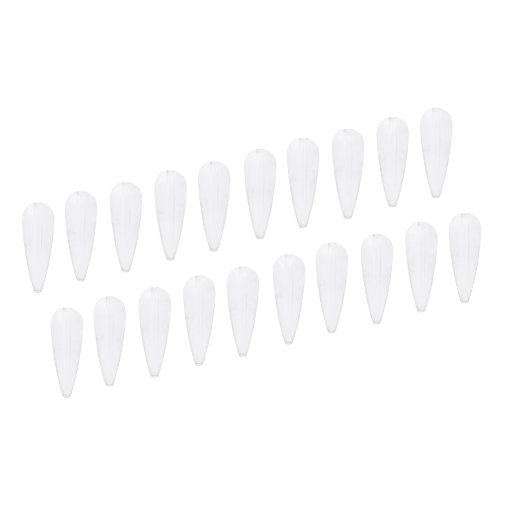 20x Acrylic Sinking Bombarda Float 3.5g 3.6cm Fishing Tool Trout Pose Float