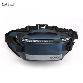 

Waist Bag Men Brand Design Chest Bag Men New Multifunction Fashion Waterproof Belt Bags Nylon Waist Pack Male Phone Coin Purse