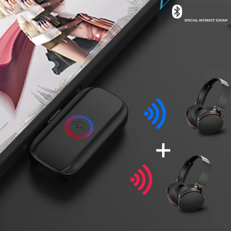 Wireless Bluetooth o Transmitter USB PD2 0 Adapter for Nintendo Switch Compatible with Bose Sony TWS Headphones