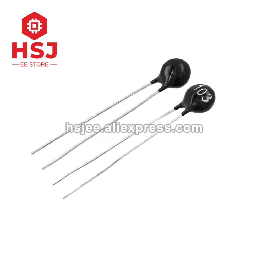 20pcs Thermistor Resistor NTC MF11 5K 10K 50K 100K Temperature Sensor | Электронные компоненты и принадлежности