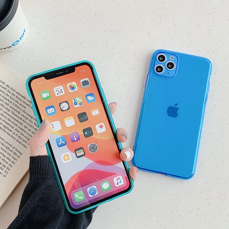 Ультратонкий флуоресцентный чехол для телефона Huawei P40 P30 P20 PRO LITE MATE30 NOVA5 4 NOVA6