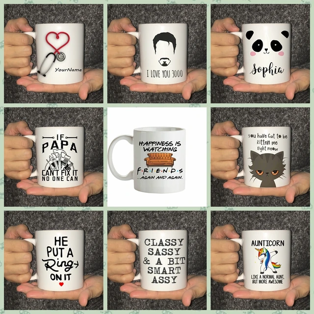 Mug Humour Génial Merci le Cadeau Pourri Tasse Message drôle. Idée