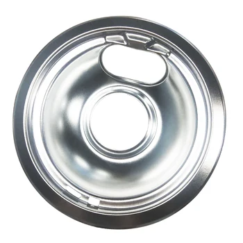 

Chrome Drip Pan Replacement for Mfg#W10196406RW, 3150246RW and 3150246 - 6''
