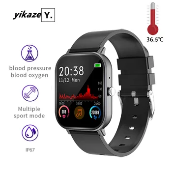 

Smart Watch Men Women Sports Waterproof Heart Rate Monitor Blood Pressure Fitness Tracker Pedometer Music Control Multiple Dials