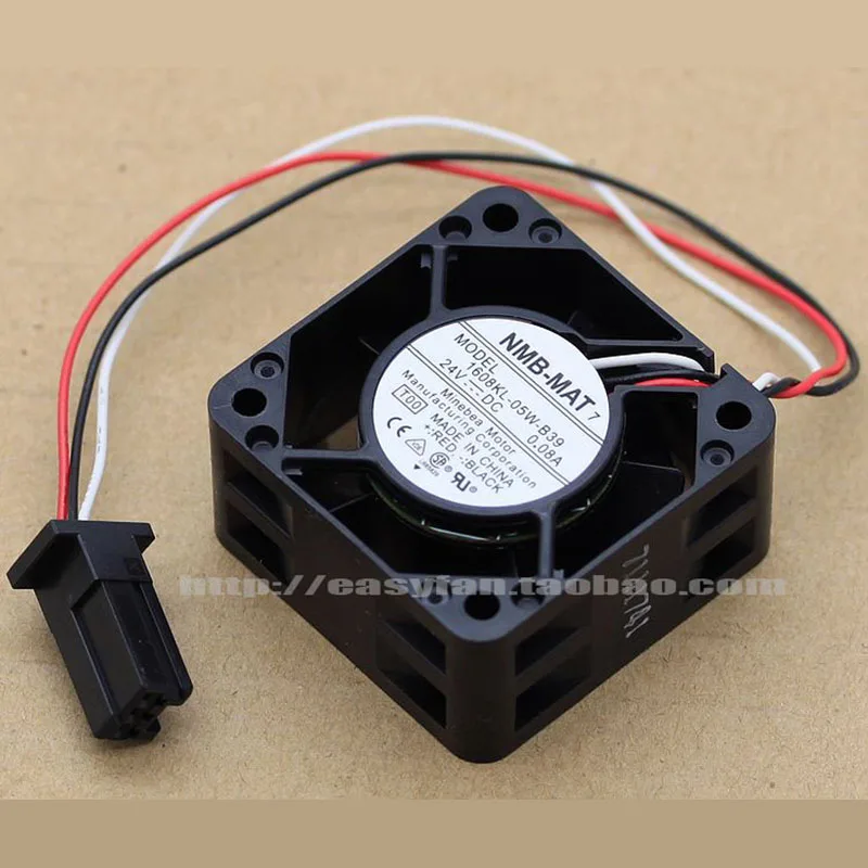 1608KL-05W-B39 вентилятор 4020 24 В 0.08A с оригинальным вставленным fanuc специальным вентилятором 40x40x20 мм охлаждающий вентилятор