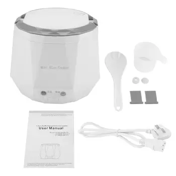 

1.6 L Electric Portable Multifunctional Rice Cooker Food Steamer for Truck Home Kitchen Cooking Tools Accessories
