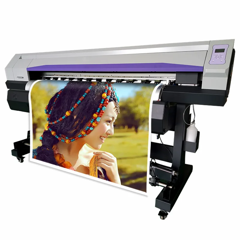 1.6M Digitale Stampanti Eco Solvente Bandiera Della Flessione Stampante Macchina Da Stampa Del Pvc Del Vinile Tela Stampante Plotter