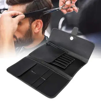 

Hair Diffuser Black PU Hairdressing Scissors Comb Salon Shears Tool Storage Bag Pouch Holder Hair Salon Container Accessories