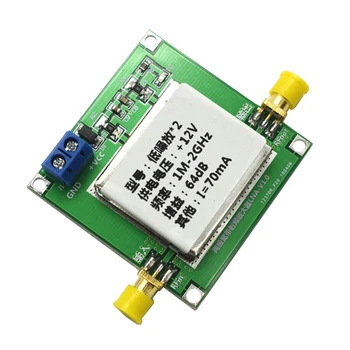 

0.1-2GHz 64DB Gain RF Broadband Amplifier Board Low Noise LNA Module