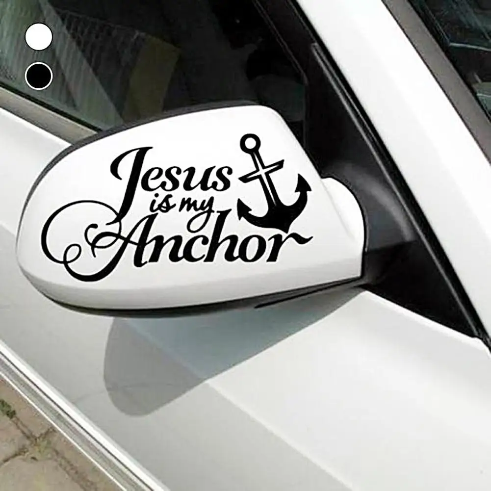 2020 Новая мода Jesus Is My Letters Print PET светоотражающие автомобильные наклейки Авто