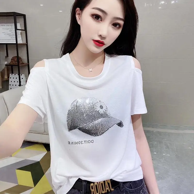 Eclectic Urban Wear /UC Fitness on X: T Shirt Aesthetic Pulovers Tops  Korean Women T-shirt For Summer Aesthetic Fashion Casual Short Sleeve Loose  Clothes Get Yours at  #swagger #swaggersouls  #swaggersquad #swaggers #