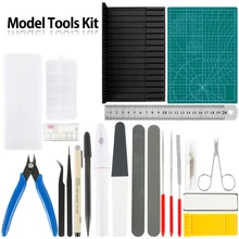 

Hobby Modelling Tools Set Model DIY Accessories Cutting Mat Self Healing Grinding Machine Polishing Tools Kit For Gundam