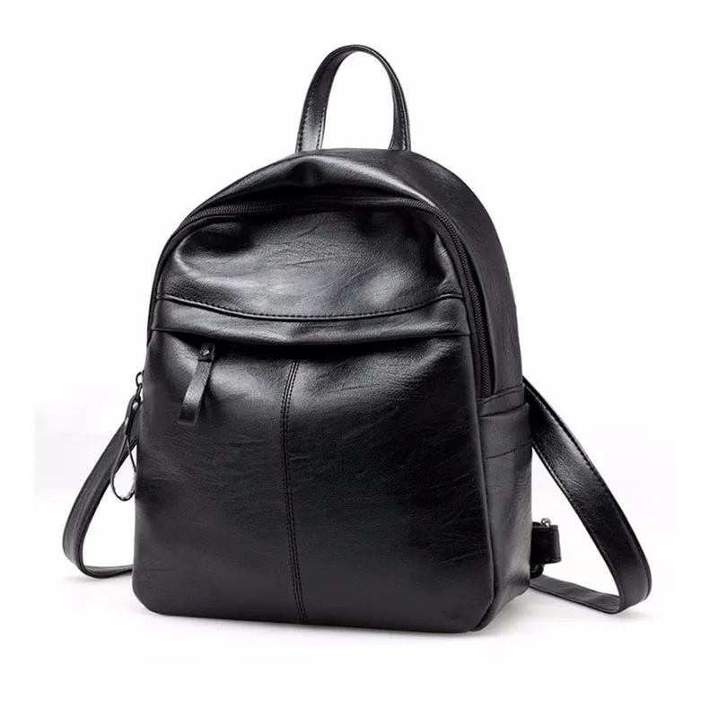 Low Price Women Backpack Travel-Bag Large-Capacity Fashion Zipper Pu Female's XyNyWkZgp