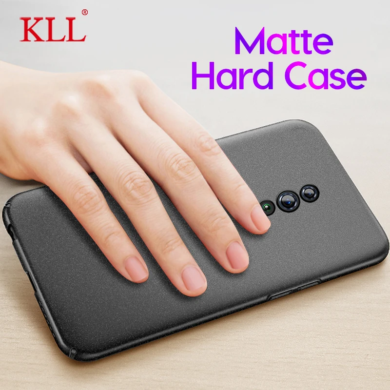 Матовый чехол для телефона OPPO F11 Pro Reno R17 Жесткий ПК F9 F7 F5 F3 A5 A3 ультратонкий