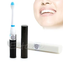 Соник электрический зубной массажер Чистый Очиститель зубная щетка с 3 щеточными головками AAA