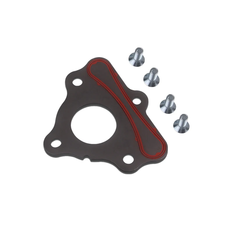 The New Aluminum Alloy Cam Gasket Camshaft Retainer Thrust Plate w/ Bolts For GM LS1 LS2 LS3 LS6 LS7 LQ4