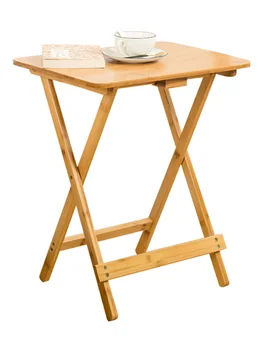 

Folding table home small apartment square table simple table folding simple square dinner table