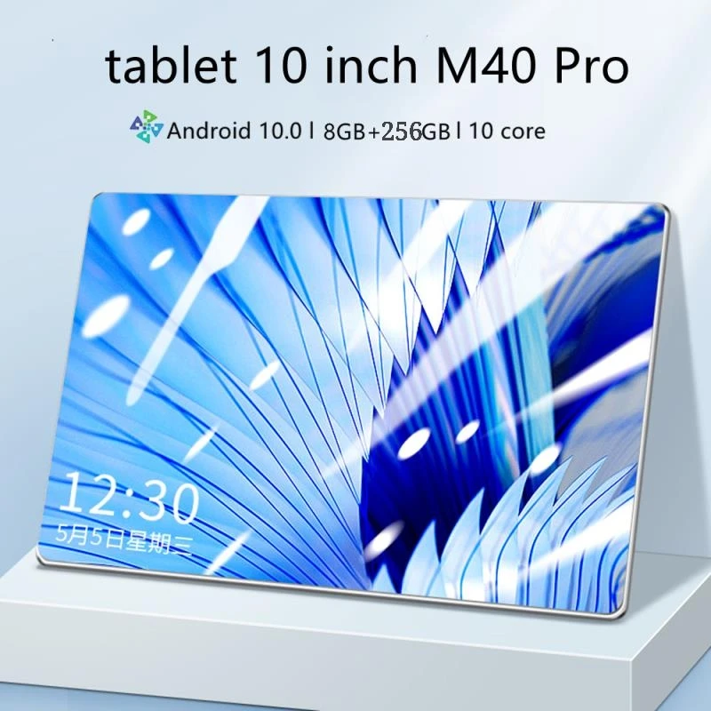 Планшет M40 Pro 10 дюймов 8 + 256 ГБ android 0 | Компьютеры и офис