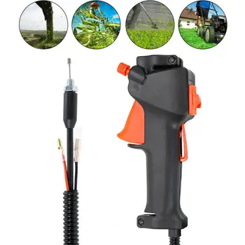 

Strimmer Trimmer Brushcutter Brush Cutter Handle Switch Throttle Trigger Cable QJS Shop