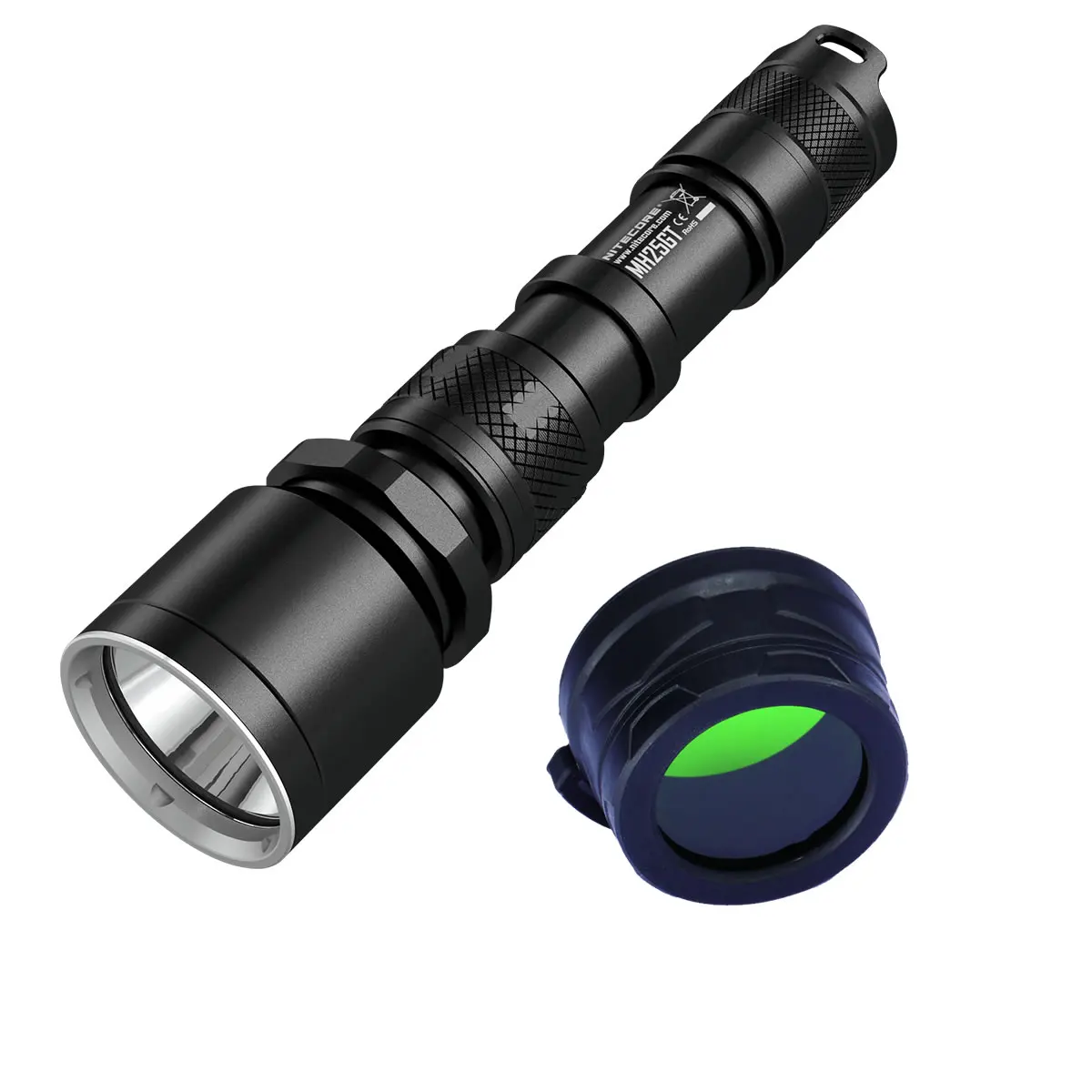 US $120.00 NITECORE Wholesale Spotlight MH25GT 1000Lumens CREE XPLH LED HUNTING KIT Gear Hunting Military Search Lamp Torch Flashlight Set