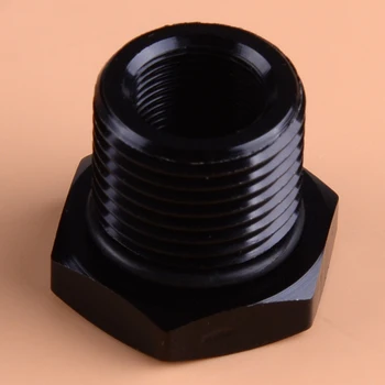 

CITALL New Black Steel and Aluminum 1/2-28 To 3/4-16 Threaded Adapter Automotive Oil Filter Screw Bolts