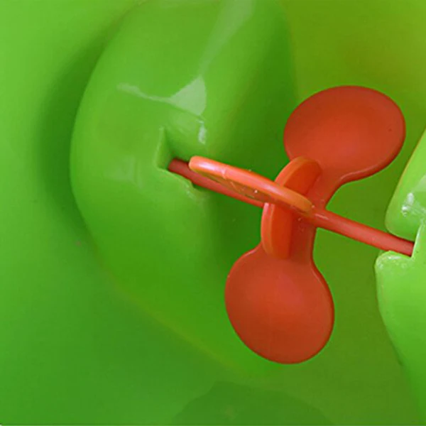 1 х Забавный горшок для детей в форме лягушки писсуар (зеленый)