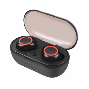 

In-ear Sports TWS Bluetooth Headset Bluetooth 5.0 Wireless with HIF sound Binaural Mini-invisible Headset Black