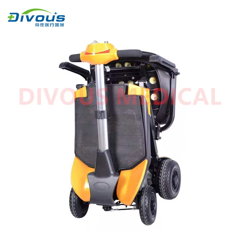 Mobility Scooter For Adult 4 Wheels Automatic Atto Folding Light Weight Electric Elderly Scooter Scooter For Seniors 6