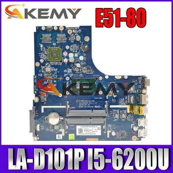 

BIWB6/B7/E7/E8 LA-D101P mainboard For Lenovo Ideapad B51-80 Laptop Motherboard with SR2EY I5-6200U FRU:5B20K57320 100% tested OK