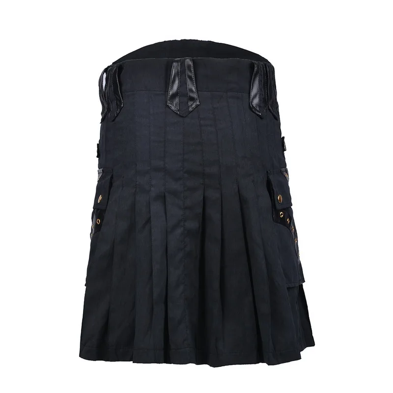 Litthing шотландская Мужская традиционная юбка s Kilt металлическая классическая ретро традиционная индивидуальная Клетчатая Мужская юбка