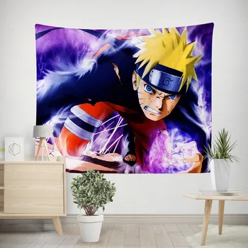 

Anime Naruto Ultimate Ninja Painting Tapestry 3D Printing Tapestrying Rectangular Home Decor Wall Hanging 005